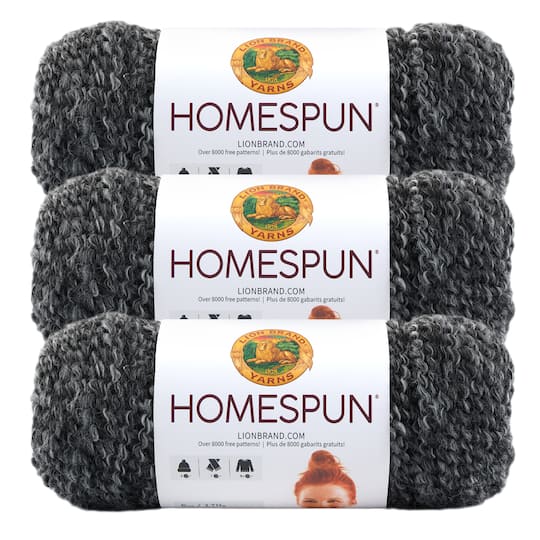 3 Pack Lion Brand® Homespun® Yarn